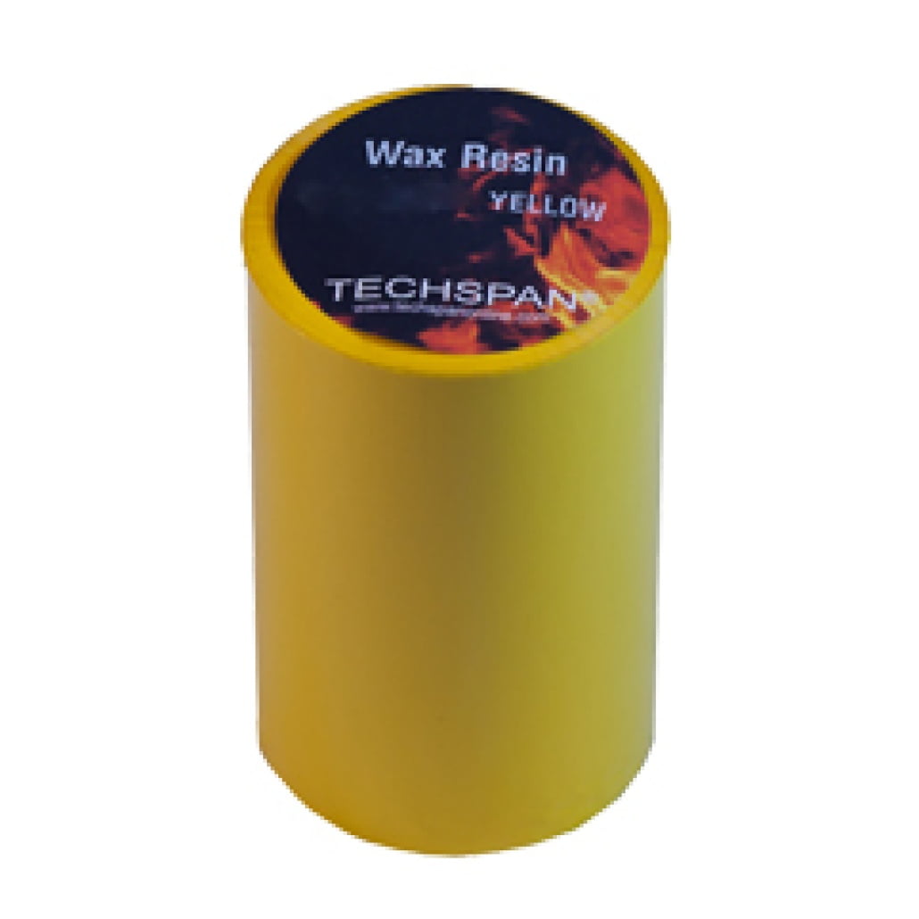 110mm x 300m, Yellow, Coated Out, 25mm Core